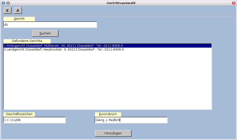 Gericht hinzuf&uuml;gen 3